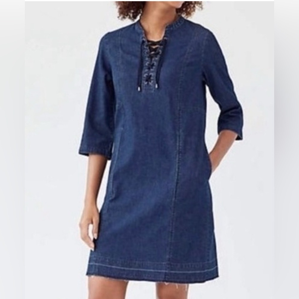J.Jill Blue Denim Tunic Dress - Size 3X